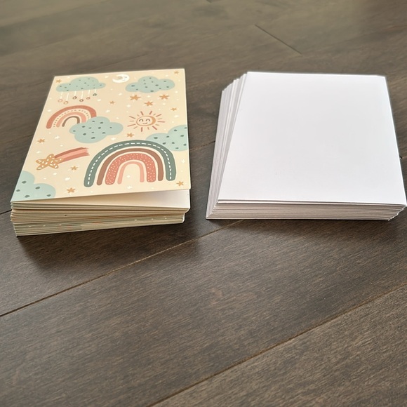 RILEYS & CO Baby Gift Shower Thank You Cards Nature, Envelopes, Hand-Illustrated - Picture 10 of 11